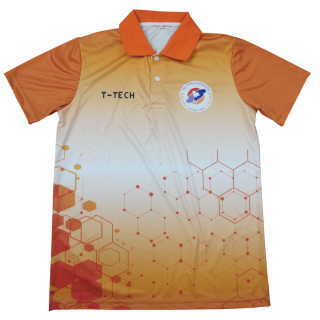 เสื้อโปโลยูนิฟอร์มบริษัทลายhexagonหกเหลี่ยม แบบเสื้อฟอร์มใหม่ๆ