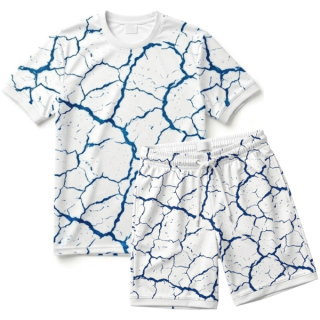 ชุดบอลชุดเยือน เสื้อและกางเกงฟุตซอลพิมพ์ลายครบเซตจากร้าน Sport Mighty