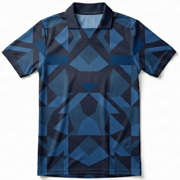 เสื้อคอปกพิมพ์ลายสีน้ำเงินสำหรับคุณครู ซัมเมอร์แคมป์ โดย Sport Mighty