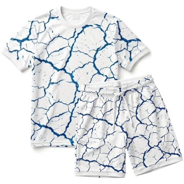 ชุดบอลชุดเยือน เสื้อและกางเกงฟุตซอลพิมพ์ลายครบเซตจากร้าน Sport Mighty